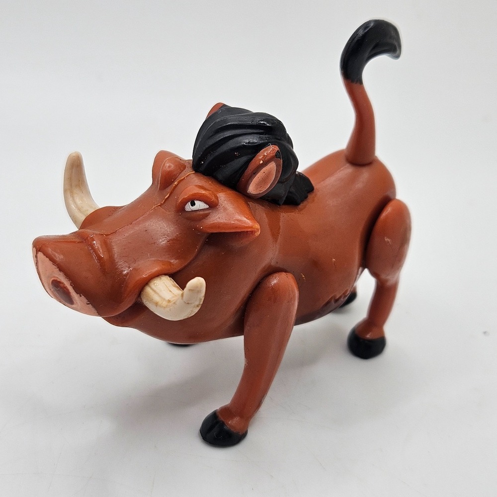 VTG Disney The Lion King Pumbaa Warthog Figure Action Figure Small Toy